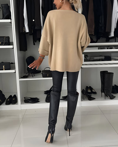 Lucie  -  Eleganse og komfort kombinert i en genser